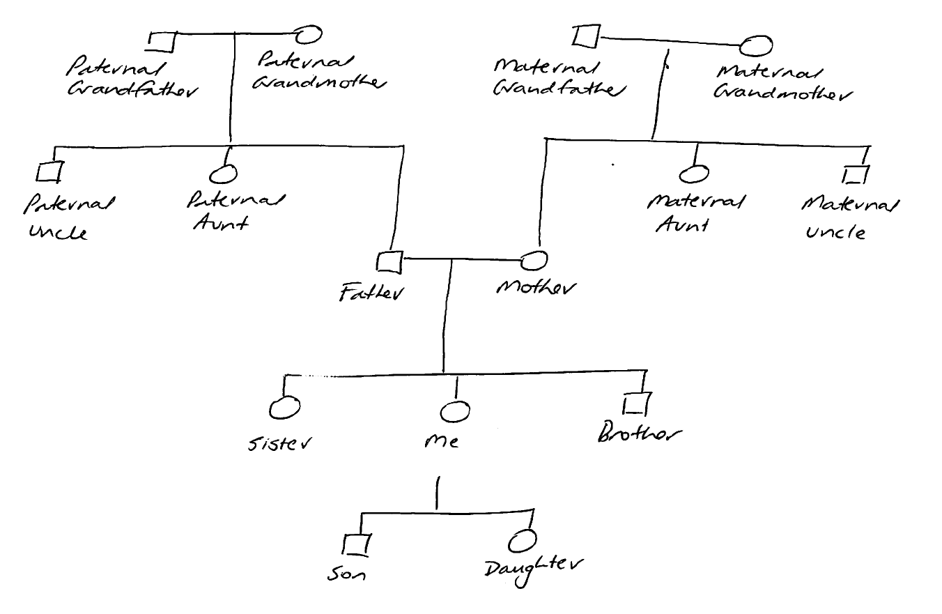 A Family Tree or Pedigree